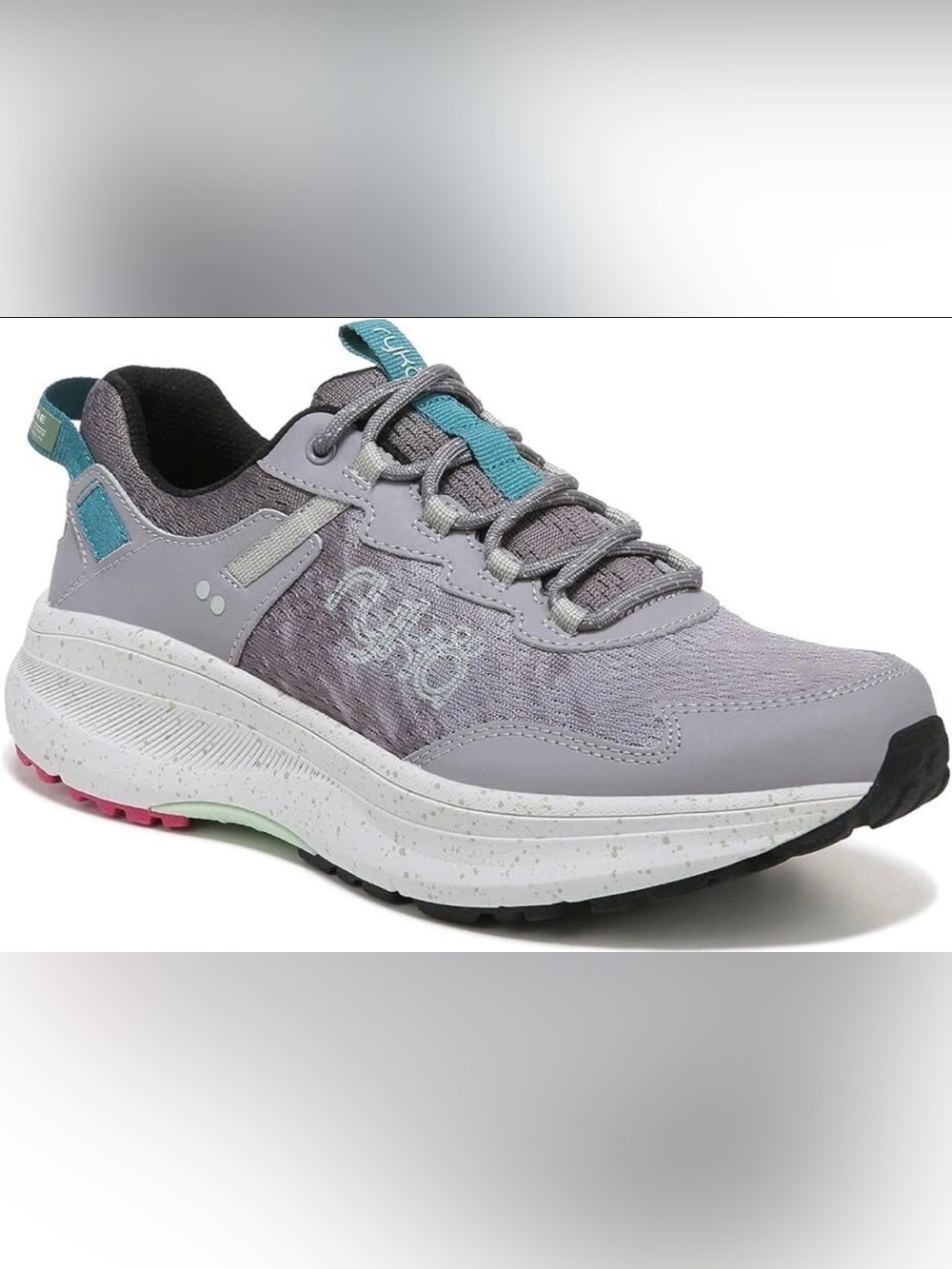 NEW! Ryka Women Taiga Trail Hiking Sneakers Technic Grey Outdoor Shoes Comfort 6